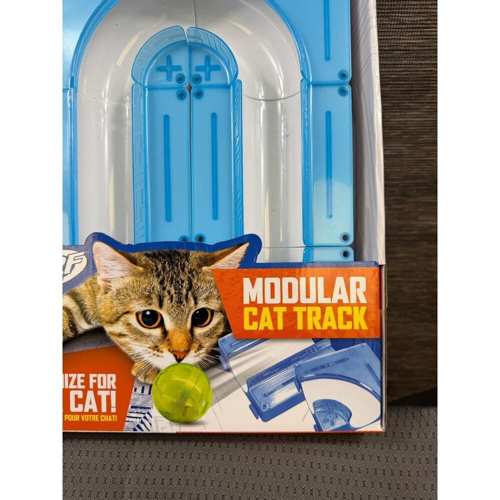 NERF Cat Customizable Modular Cat Track And LED Ball Combo NEW - Picture 4 of 6